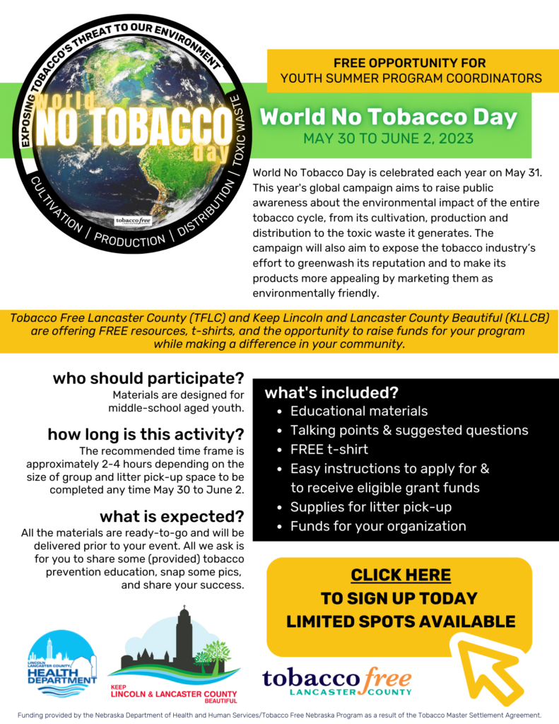 World No Tobacco Day Flyer